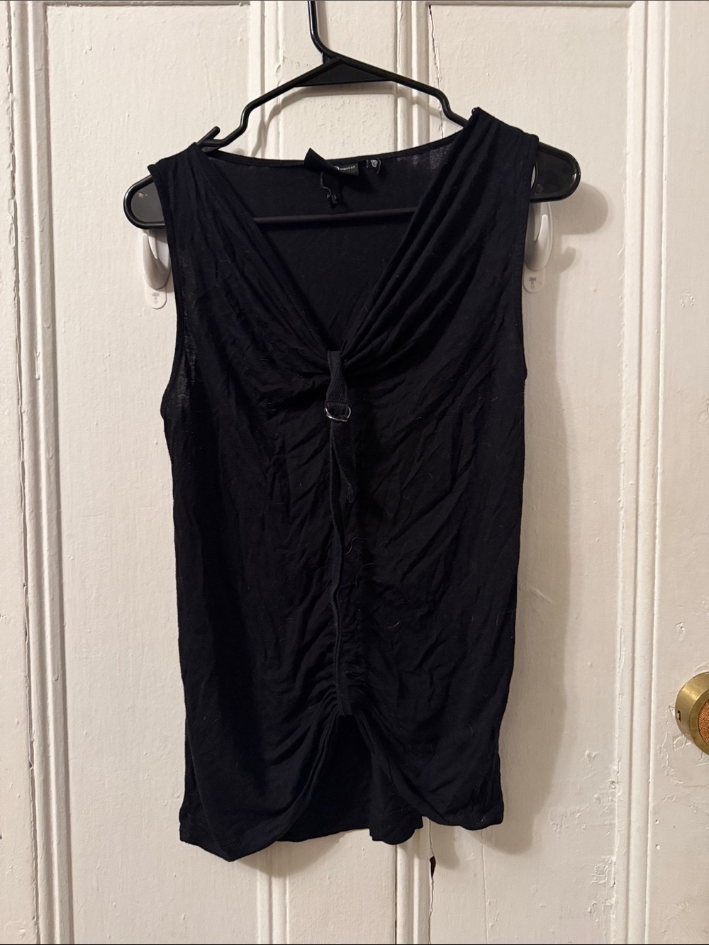 Alexander McQueen Black Sleeveless Top